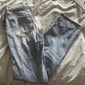 Straight jeans